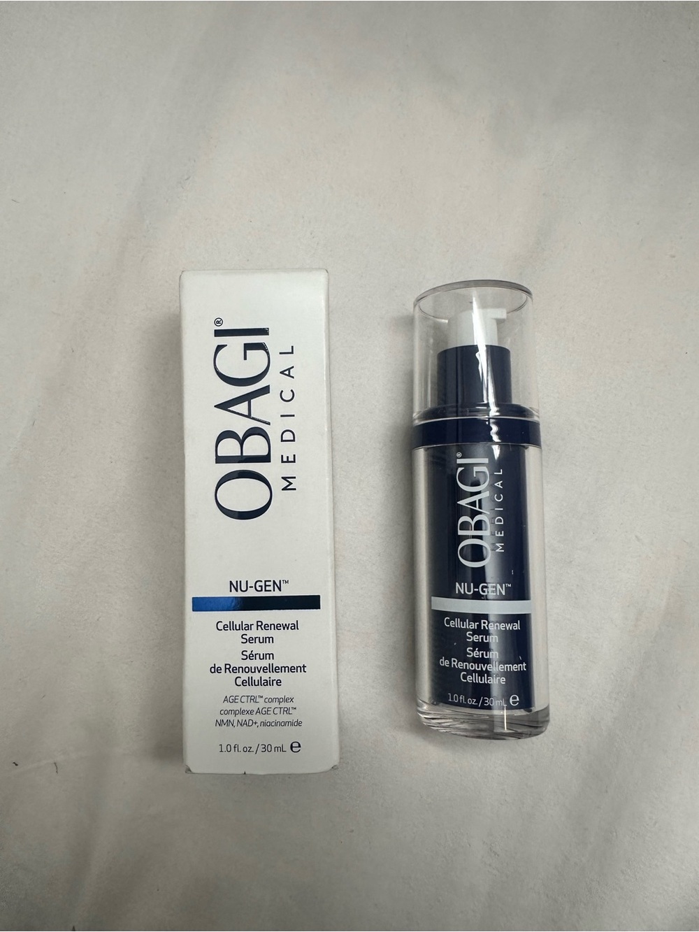 NU-GEN Cellular Renewal Serum – Navy/White